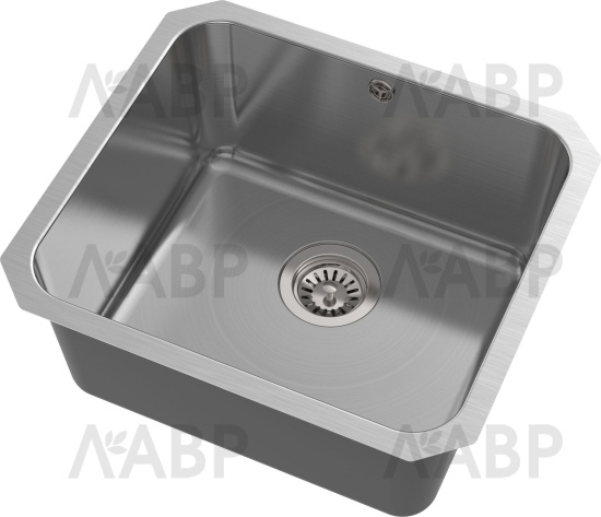 Мойка из нержавеющей стали OL-U104 480*430*220*1,2мм универсальный монтаж Oulin / 62365 / оптом и в розницу / мебельная фурнитура "ЛАВР"