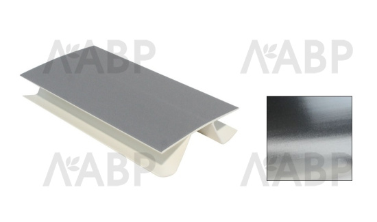 Угловое соединение универсальное h=100мм зеркало/хром / 42437 / оптом и в розницу / мебельная фурнитура "ЛАВР"