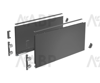 Хеттих/AvanTech You ящик 100% выдвижения 251*450мм, антрацит, БЕЗ направл с соедин new/9381998 / 97760 / оптом и в розницу / мебельная фурнитура "ЛАВР"
