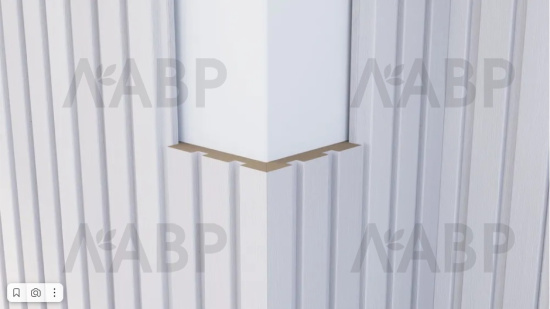 панель модульная МДФ 16*116*2800 белое дерево / 35205 / оптом и в розницу / мебельная фурнитура "ЛАВР"