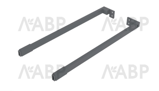 ящик GTV AXIS PRO*продольный релинг 350мм, антрацит(30шт)/PB-AXISPRO-RELKW350 / 09732 / оптом и в розницу / мебельная фурнитура "ЛАВР"