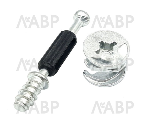 эксцентрик саморез с пластм. втулкой (4000) / 21546 / оптом и в розницу / мебельная фурнитура "ЛАВР"