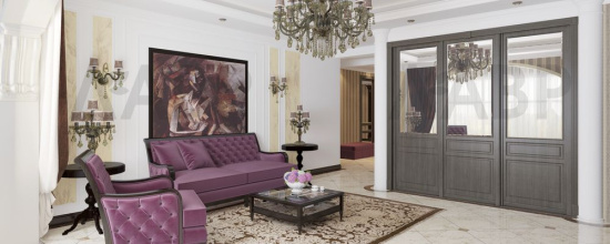 Классические двери АРИСТО коллекция VERONA (1 дверь размером 2327/920 мм) / 22401 / оптом и в розницу / мебельная фурнитура "ЛАВР"