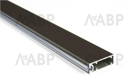 Mixal/профиль-штанга Vix, 2000мм, антрацит/10563.2000.G / 25877 / оптом и в розницу / мебельная фурнитура "ЛАВР"