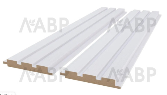 панель модульная МДФ 16*116*2800 белое дерево / 35205 / оптом и в розницу / мебельная фурнитура "ЛАВР"