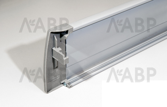 Передняя панель внутреннего ящика Moovit 600мм серебристый 553.61.911 Hafele / 49538 / оптом и в розницу / мебельная фурнитура "ЛАВР"