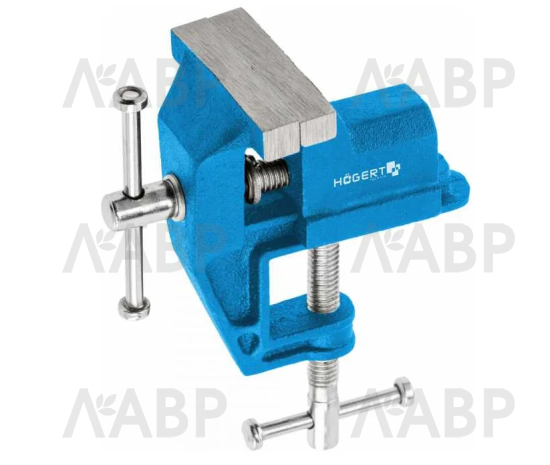 HOEGERT настольные тиски 60 мм/HT3B609 / 58354 / оптом и в розницу / мебельная фурнитура "ЛАВР"
