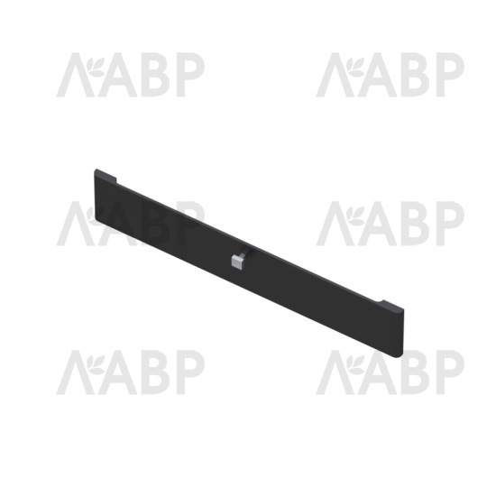 гардероб Аристо/фасад 85мм под полку для аксессуаров, массив темное дерево WD0434.VP607.DDT00.RB / 48155 / оптом и в розницу / мебельная фурнитура "ЛАВР"