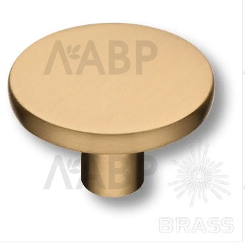 Brass 35-Champagne Gold ручка кнопка современная классика, матовая латунь / 39707 / оптом и в розницу / мебельная фурнитура "ЛАВР"