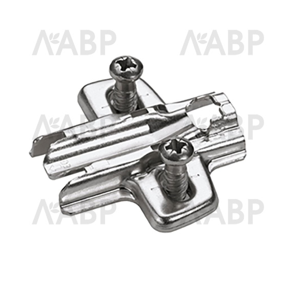 Монтажная планка крестообразная к петле Sensys/Intermat Н=8мм 9075059 Hettich / 97397 / оптом и в розницу / мебельная фурнитура "ЛАВР"