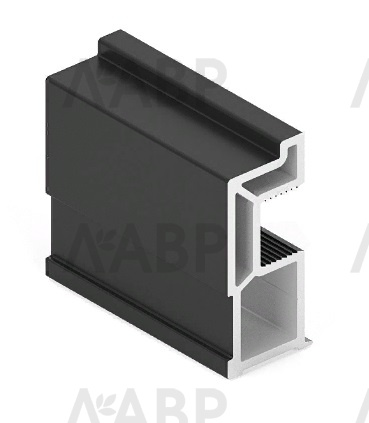 Вертикальный профиль Slim MAX черный матовый 5,4м Aristo / 92141 / оптом и в розницу / мебельная фурнитура "ЛАВР"