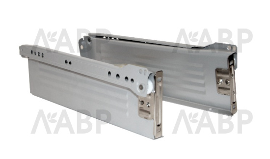 металлобоксы GTV 500*150мм, 25кг, серый(10шт)/MP-150500-80 / 09989 / оптом и в розницу / мебельная фурнитура "ЛАВР"