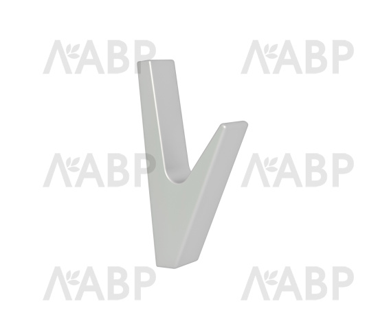крючок HK5909 хром матовый / 07244 / оптом и в розницу / мебельная фурнитура "ЛАВР"