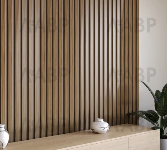 рейка интерьерная МДФ 22*30*2800 дуб крафт табачный / 35293 / оптом и в розницу / мебельная фурнитура "ЛАВР"