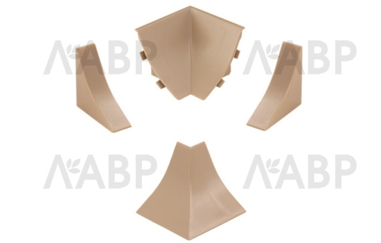 Комплект аксессуаров к пристеночному бортику LB23 бежевый 20-23-4-601 Korner / 53110 / оптом и в розницу / мебельная фурнитура "ЛАВР"