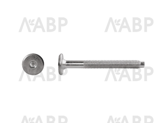 винт М6*55 меб плоск гол с внутр шестигр, цинк / 26542 / оптом и в розницу / мебельная фурнитура "ЛАВР"