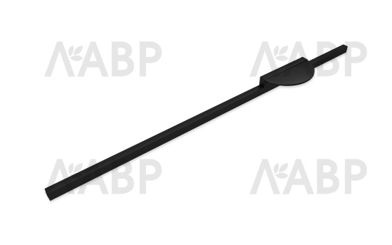 ручка Laurus PRO ZA1904 448мм черный BK (120) / 519191 / оптом и в розницу / мебельная фурнитура "ЛАВР"