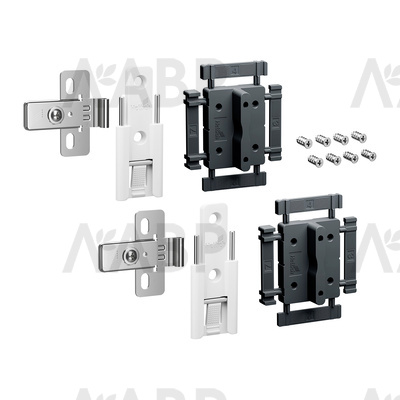 Хеттих/Wing Line* комплект средних петель быстрого монтажа с регулировкой, белый, 2 шт. /9339493 / 97809 / оптом и в розницу / мебельная фурнитура "ЛАВР"