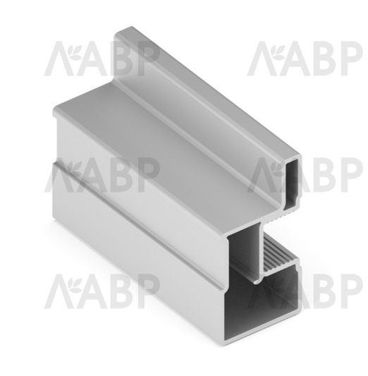 Аристо ЭКО//серебро матовое вертикальный профиль Yota (5,4м)/ AE0876.AP540.SLMAN.CJ / 92302 / оптом и в розницу / мебельная фурнитура "ЛАВР"