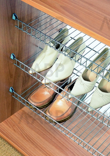 Карман сетчатой полки малый серый / 25302 / оптом и в розницу / мебельная фурнитура "ЛАВР"