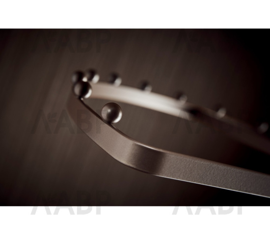 Nuomi/поворотная круговая вешалка для одежды Ralphie Φ520*H125mm серый / 6111700 / 86031 / оптом и в розницу / мебельная фурнитура "ЛАВР"