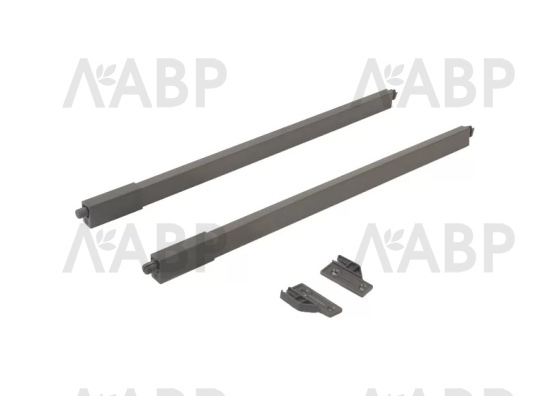 Firmax Slimline комплект рейлингов, квадратный 500мм, антрацит/FRM0350.96/RL / 509136 / оптом и в розницу / мебельная фурнитура "ЛАВР"