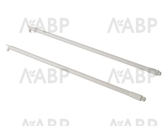 Firmax Newline комплект рейлингов,круглые, средние 450мм,белый/FRM0948.07/RL / 09896 / оптом и в розницу / мебельная фурнитура "ЛАВР"