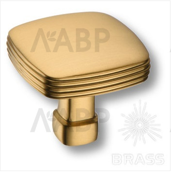 Brass 12-Champagne Gold ручка кнопка модерн, матовая латунь / 39709 / оптом и в розницу / мебельная фурнитура "ЛАВР"