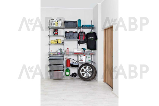 Гардероб Аристо/кронштейн полок ЛДСП, L=300мм/WA0498 / 29156 / оптом и в розницу / мебельная фурнитура "ЛАВР"