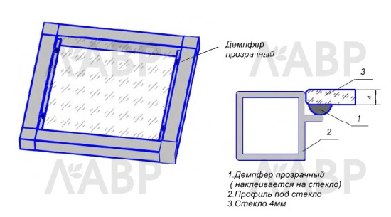 ЛОФТ демпфер самоклеящийся силиконовый, прозрачный / 78030 / оптом и в розницу / мебельная фурнитура "ЛАВР"