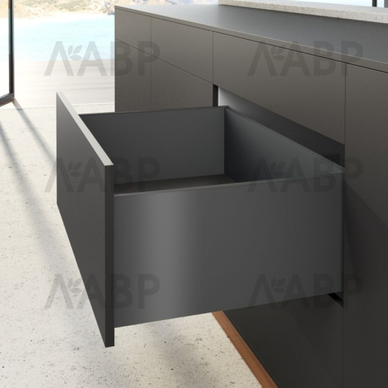 Выдвижной ящик AvanTech You 251*500мм, БЕЗ направляющих антрацит 9255356 Hettich / 37991 / оптом и в розницу / мебельная фурнитура "ЛАВР"
