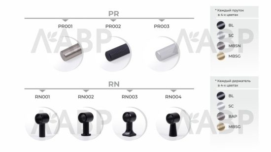 ручка Боярд/CUSTOMIZE держатель RN002MBSG.23 / 769165 / оптом и в розницу / мебельная фурнитура "ЛАВР"