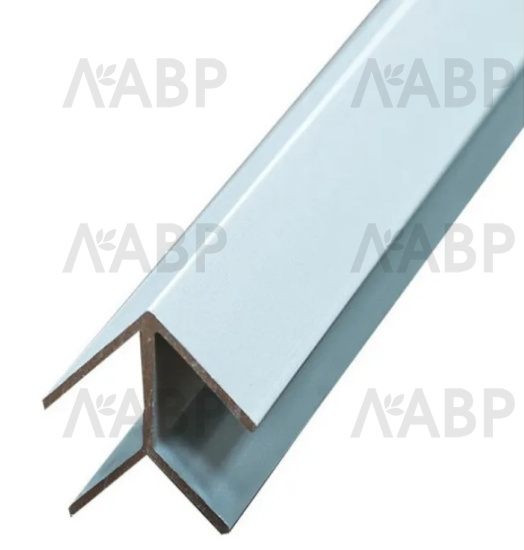 планка для щита 10мм угловая белая 1200 мм (елочка) / 15282 / оптом и в розницу / мебельная фурнитура "ЛАВР"