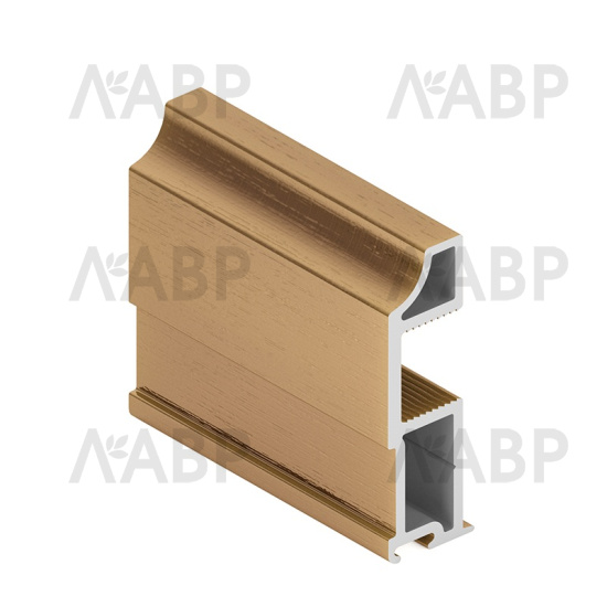 Аристо Slim Line/золото крацованное вертикальный профиль (5,4м) / AV0650.VP540.GLBAN.CJ / 92313 / оптом и в розницу / мебельная фурнитура "ЛАВР"