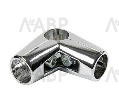 держатель угловой нерегулируемый металл/UNO 4 Vacuum (120) / 28040-1 / оптом и в розницу / мебельная фурнитура "ЛАВР"