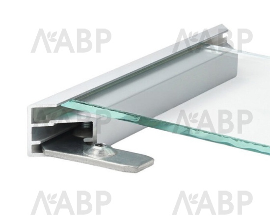 фасадный профиль №10 нержавейка бронза 5,8м / 43036 / оптом и в розницу / мебельная фурнитура "ЛАВР"