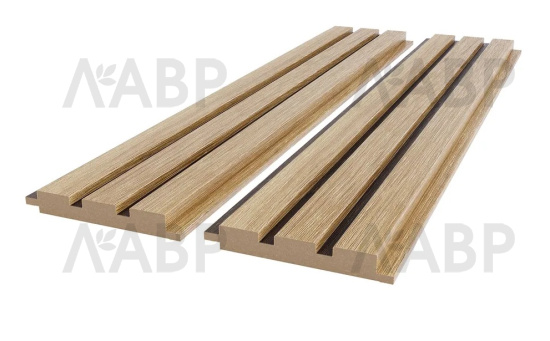 панель модульная МДФ 16*116*2800 дуб сонома+черный / 35281 / оптом и в розницу / мебельная фурнитура "ЛАВР"