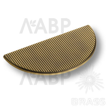Brass 1197 096MP30 ручка скоба геометрия, состаренная латунь 96 мм / 39686 / оптом и в розницу / мебельная фурнитура "ЛАВР"