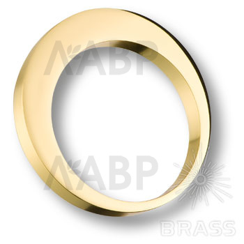 Ручка мебельная кнопка 32мм золото 6530 0060 GL Brass / 69347 / оптом и в розницу / мебельная фурнитура "ЛАВР"