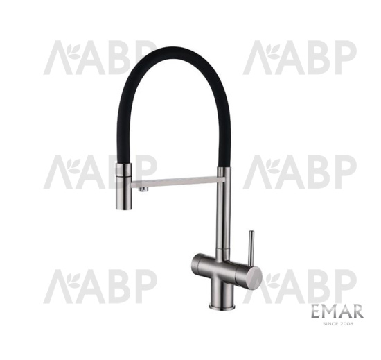 Смеситель EMAR 7024 Satin / 62870 / оптом и в розницу / мебельная фурнитура "ЛАВР"