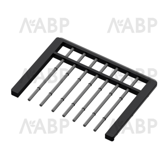 гардероб Аристо/460/вешалка для брюк выдвижная L=607 массив темное дерево, WD0302.VP060.MG0PC.RB / 29560 / оптом и в розницу / мебельная фурнитура "ЛАВР"