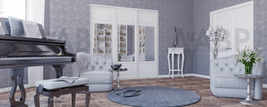 Классические двери АРИСТО коллекция VENICE (1 дверь размером 220х70 см) / 22402 / оптом и в розницу / мебельная фурнитура "ЛАВР"