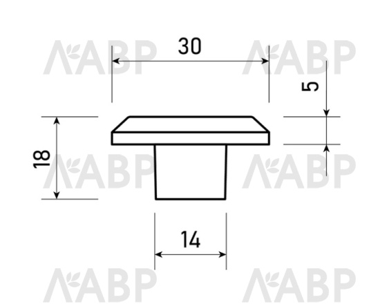 Ручка мебельная кнопка черный матовый FK1691 TDM  / 69372 / оптом и в розницу / мебельная фурнитура "ЛАВР"