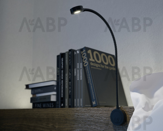 Светильник светодиодный гибкий LOOX LED2034 с USB портом, черный 833.74.097 Hafele / 49747 / оптом и в розницу / мебельная фурнитура "ЛАВР"