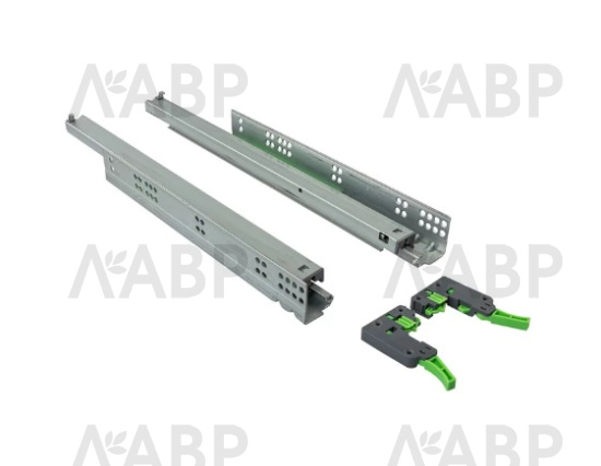 Firmax Smartline направляющие скрытого монтажа, доводчик, Soft-Close 250мм/FRM0444.S25 / 09701 / оптом и в розницу / мебельная фурнитура "ЛАВР"