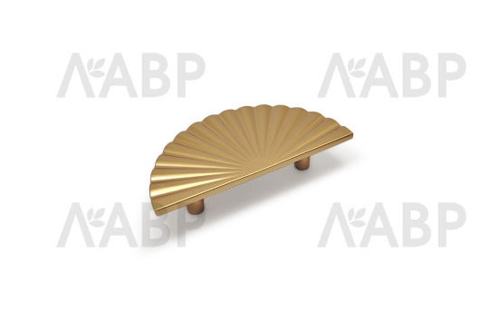 ручка скоба Laurus PRO ZA1904 64мм перламутровое золото PG (200) / 519176 / оптом и в розницу / мебельная фурнитура "ЛАВР"