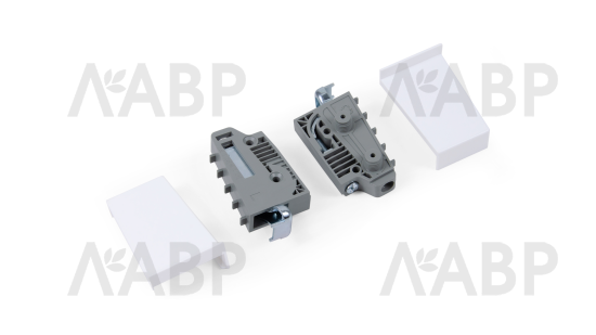 навес для шкафа  CH07/W белый Боярд (100) / 713175 / оптом и в розницу / мебельная фурнитура "ЛАВР"