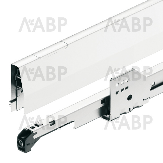 Выдвижной ящик Matrix Box 92*500мм Push-to-Open + Soft-Close белый 513.30.705 Hafele / 49844 / оптом и в розницу / мебельная фурнитура "ЛАВР"