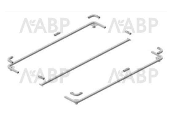 Комплект нижней обвязки 1900мм для основания кровати / 21352 / оптом и в розницу / мебельная фурнитура "ЛАВР"