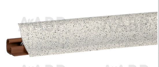 Плинтус для столешниц LB23 сахара 3,0м 231-6064 Korner / 53098 / оптом и в розницу / мебельная фурнитура "ЛАВР"